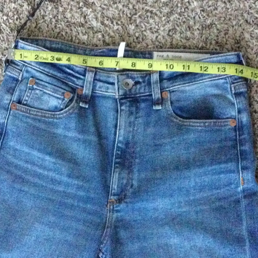Rag & Bone Nina High Rise Cigarette Leg jeans. Size 28. NWT - Picture 8 of 10